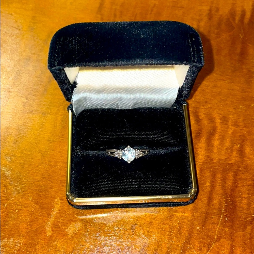 Aquamarine ring